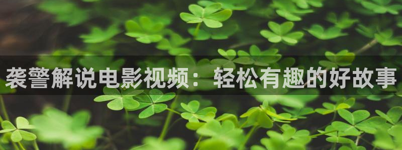 西瓜天狼影院：袭警解说电影视频：轻松有趣的好故事