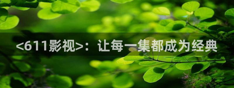 飘雪西瓜电影完整版在线观看：<611影视>：让每一集都成为经典
